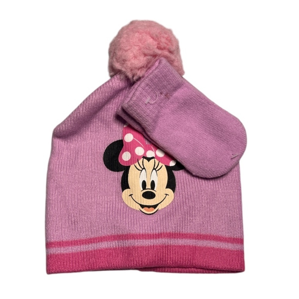 Disney Minnie Mouse Beanie And Mittens